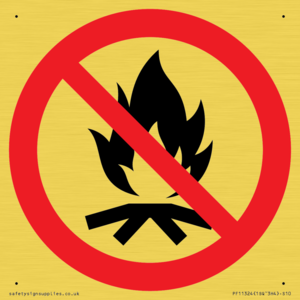 Prohibition: No campfire
